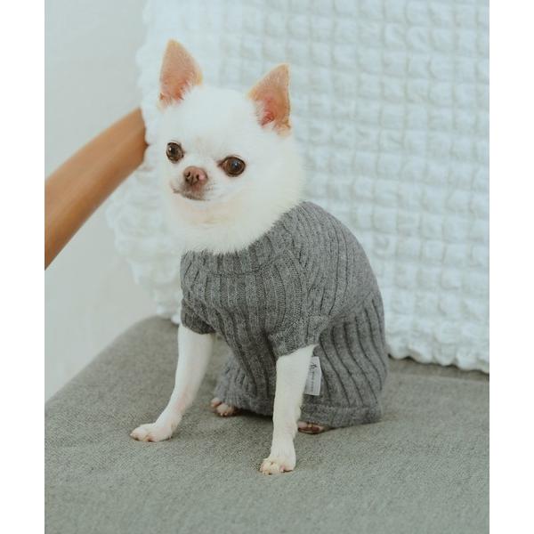 『タイムセール実施中』※このアイテムは返品・交換対象外商品です。ZOZO問い合わせ番号:98575642ショップ:ROPE' PICNIC，ロぺピクニックブランド:ROPE' PICNIC，ロペピクニック商品名:【DOG】リブ切り替えニット...