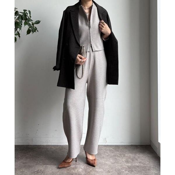 『タイムセール実施中』ZOZO問い合わせ番号:98577498ショップ:DouDou，ドゥドゥブランド:DouDou，ドゥドゥ商品名:【WEB限定】ニットパンツセットアップカテゴリ:ジャケット/アウター>セットアップブランド品番:DD...