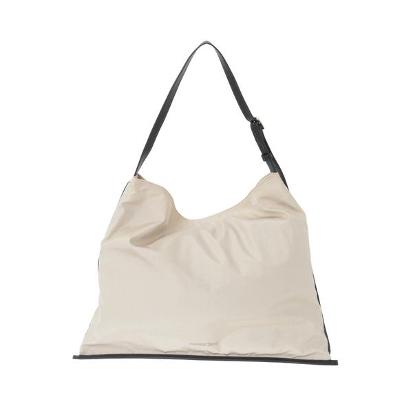 トートバッグ 大きめ PIPING FLAT TOTE BAG レディース メンズ