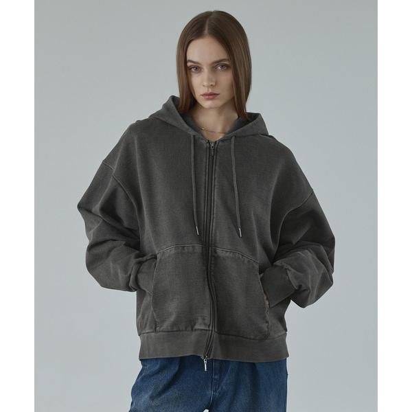 パーカー 「CALLNE」Heavyweight Double Zip Hoodie / ヘビーウェイトダブルジップパーカー メンズ レディース