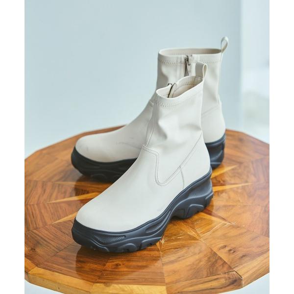 『タイムセール実施中』ZOZO問い合わせ番号:98610711ショップ:LAKOLE，ラコレブランド:LAKOLE，ラコレ商品名:ストレッチスニーカーブーツ / 581016カテゴリ:シューズ>ブーツブランド品番:581016素材:甲...