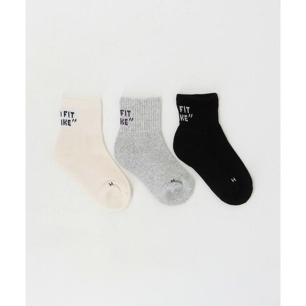靴下 「Healthknit」バックロゴ ソックス / 靴下 / キッズ  16cm-18cm キッズ 子供 男の子 女の子
