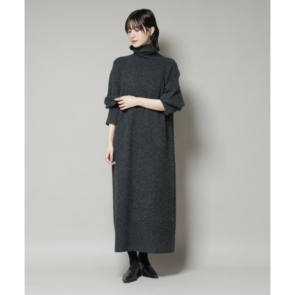 『セール実施中』ZOZO問い合わせ番号:98641979ショップ:NANO universe，ナノユニバースブランド:NANO universe，ナノユニバース商品名:エアリーヤーン畦編タートルニットマキシワンピースカテゴリ:ワンピース/ド...