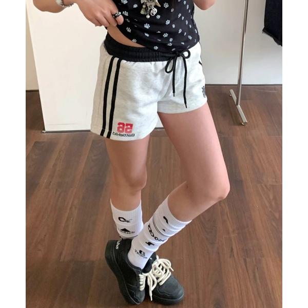 『タイムセール実施中』ZOZO問い合わせ番号:98643488ショップ:Mayree，メイリーブランド:MEMECLE，メメクル，Mayree，メイリー商品名:【 MEMECLE / メメクル 】レイヤードスウェット ラインショートパンツカ...