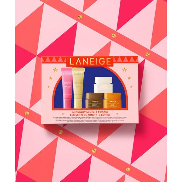 ※このアイテムは返品・交換対象外商品です。コスメ商品ZOZO問い合わせ番号:98643823ショップ:LANEIGE，ラネージュブランド:LANEIGE，ラネージュ商品名:リップスリーピングマスク ミッドナイトミニズ Nカテゴリ:メイクアッ...