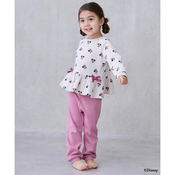 『セール実施中』ZOZO問い合わせ番号:98675028ショップ:petit main，プティマインブランド:petit main，プティマイン商品名:【Disney】ペプラム長袖パジャマカテゴリ:ルームウェア>ルームウェア/パジャマ...