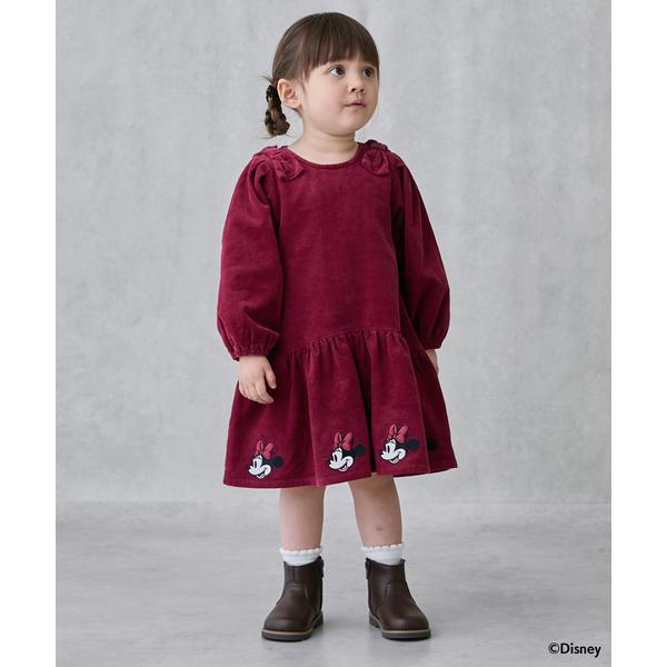 『セール実施中』ZOZO問い合わせ番号:98675029ショップ:petit main，プティマインブランド:petit main，プティマイン商品名:【Disney】コーデュロイワンピースカテゴリ:ワンピース/ドレス>ジャンパースカ...