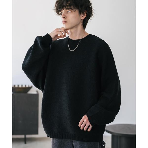 『タイムセール実施中』ZOZO問い合わせ番号:98676751ショップ:Rocky Monroe，ロッキーモンローブランド:Rocky Monroe，ロッキーモンロー商品名:オーバーサイズミラノリブドルマンニットセーターカテゴリ:トップス&...