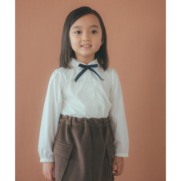 ZOZO問い合わせ番号:98679007ショップ:green label relaxing，グリーンレーベル リラクシングブランド:green label relaxing，グリーンレーベルリラクシング商品名:マルエリ リボン ブラウス /...