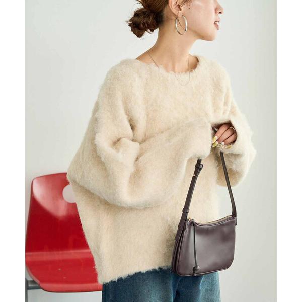 『タイムセール実施中』ZOZO問い合わせ番号:98709417ショップ:FREAK'S STORE，フリークスストアブランド:FREAK'S STORE，フリークスストア商品名:限定展開　ミックスシャギー ラグラン ニット プルオーバーカテ...