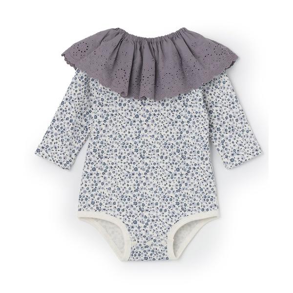 『セール実施中』※このアイテムは返品・交換対象外商品です。ZOZO問い合わせ番号:98709797ショップ:petit main，プティマインブランド:petit main，プティマイン商品名:レーススタイつきロンパースカテゴリ:ママ＆ベビ...