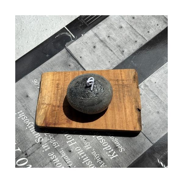 ZOZO問い合わせ番号:98711425ショップ:TONE，トーンブランド:tone，トーン商品名:【musk】ダークグレーのストーンキャンドル(MA)カテゴリ:インテリア>キャンドルブランド品番:musk-1145素材:パラフィンワ...