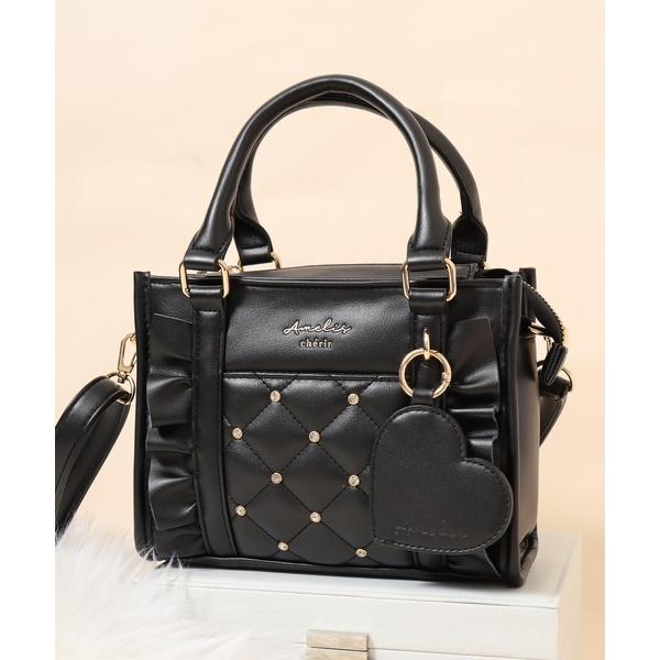 ZOZO問い合わせ番号:98712595ショップ:FUNALIVE，ファンアライブブランド:FUNALIVE，ファンアライブ商品名:Coboca+合皮ハートP付フリル2WAY SDカテゴリ:バッグ>ショルダーバッグブランド品番:RBT...