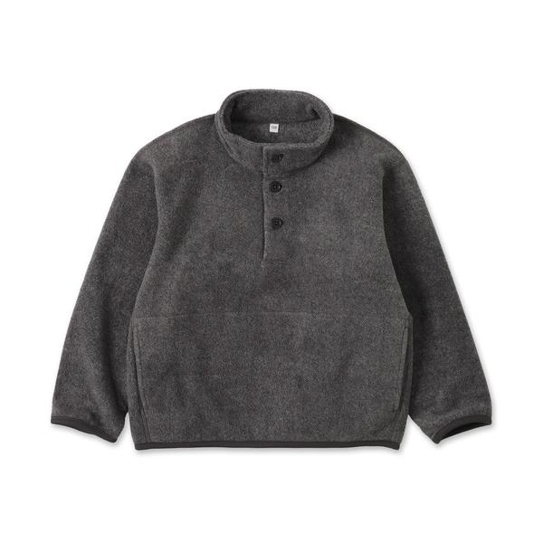 『セール実施中』ZOZO問い合わせ番号:98714076ショップ:無印良品，ムジルシリョウヒンブランド:無印良品，ムジルシリョウヒン商品名:キッズ　素材に還るフリースプルオーバーカテゴリ:ジャケット/アウター>その他アウターブランド品...