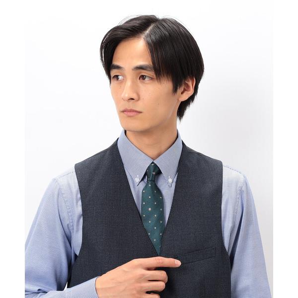 『タイムセール実施中』ZOZO問い合わせ番号:98714274ショップ:COMME CA ISM，コムサイズムブランド:COMME CA ISM，コムサイズム商品名:【シルク100％】リンゴドット ネクタイカテゴリ:フォーマルスーツ/小物&...