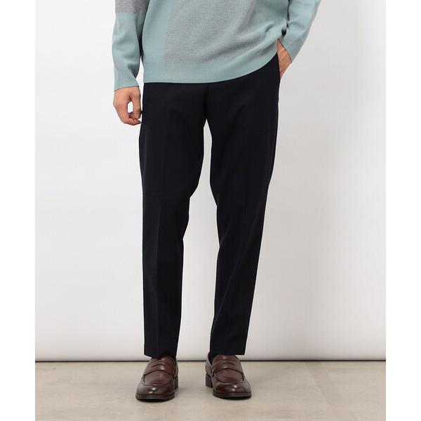 『タイムセール実施中』ZOZO問い合わせ番号:98714282ショップ:COMME CA ISM，コムサイズムブランド:COMME CA ISM，コムサイズム商品名:【スマートベーシックパンツ】両面起毛 ストレッチツイル テーパードスラック...