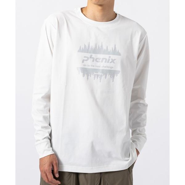 tシャツ phenix outdoor(フェニックスアウトドア)フロントロゴ ベーシック ロングスリーブTシャツ メンズ