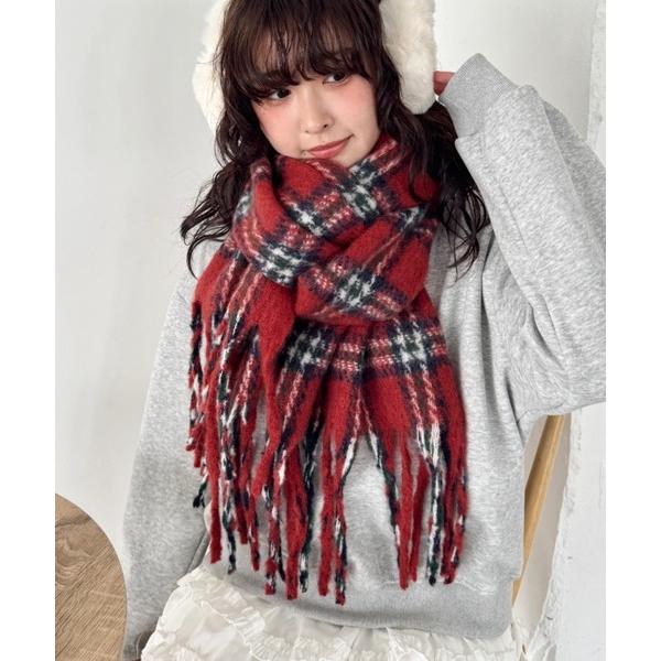 『タイムセール実施中』ZOZO問い合わせ番号:98749159ショップ:Outfitter lab，アウトフィッターラボブランド:SOLLON.，ソルロン，Outfitter lab，アウトフィッターラボ商品名:ボリュームチェックマフラーカ...