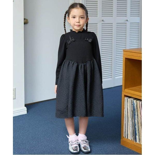 『セール実施中』ZOZO問い合わせ番号:98780038ショップ:petit main，プティマインブランド:Lycee mine，リセマイン，petit main，プティマイン商品名:フライストップス＆キャミワンピースセットカテゴリ:ワン...