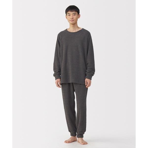 ZOZO問い合わせ番号:98783094ショップ:無印良品，ムジルシリョウヒンブランド:無印良品，ムジルシリョウヒン商品名:紳士　なめらかニットフリース　長袖ルームウェアセットカテゴリ:ルームウェア>ルームウェア/パジャマブランド品番...