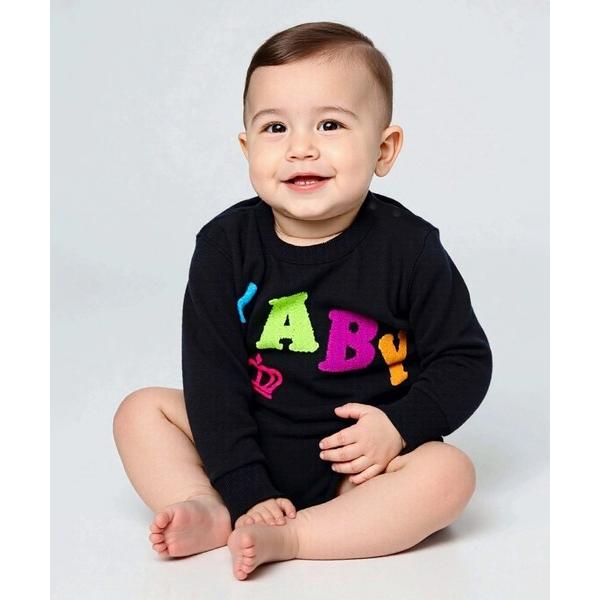 『タイムセール実施中』※このアイテムは返品・交換対象外商品です。ZOZO問い合わせ番号:98783975ショップ:BABYDOLL，ベビードールブランド:BABYDOLL，ベビードール商品名:サガラワッペンロンパース 1054Bカテゴリ:マ...