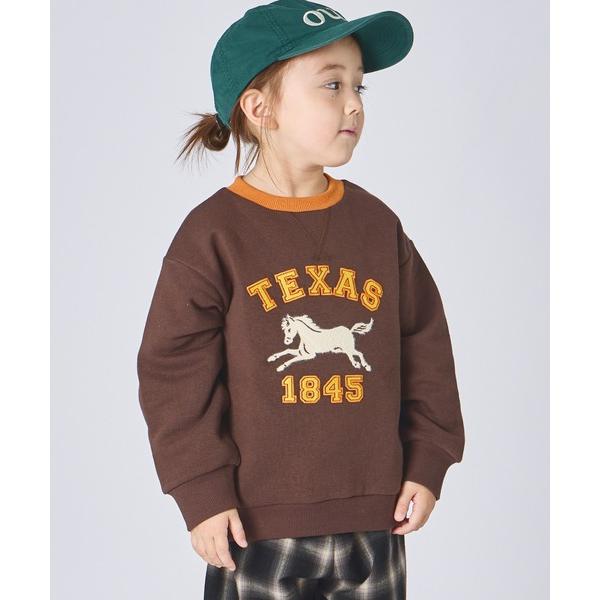 『セール実施中』ZOZO問い合わせ番号:98784383ショップ:pairmanon，ペアマノンブランド:pairmanon，ペアマノン，coucou manon，ククゥ マノン商品名:【ぬくふわ】裏起毛 うまモチーフ刺繍スウェットカテゴリ...