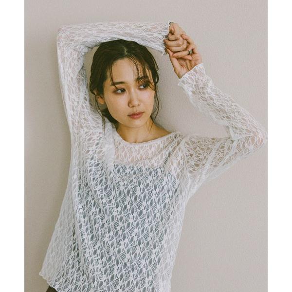 ZOZO問い合わせ番号:98815635ショップ:GLOBAL WORK，グローバルワークブランド:GLOBAL WORK，グローバルワーク商品名:ストレッチ総レースプルオーバー長袖/580886カテゴリ:トップス>Tシャツ/カットソ...