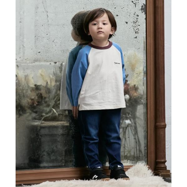 『セール実施中』ZOZO問い合わせ番号:98846570ショップ:petit main，プティマインブランド:petit main，プティマイン商品名:【Lee】カットデニムパンツカテゴリ:パンツ>デニムパンツブランド品番:95531...