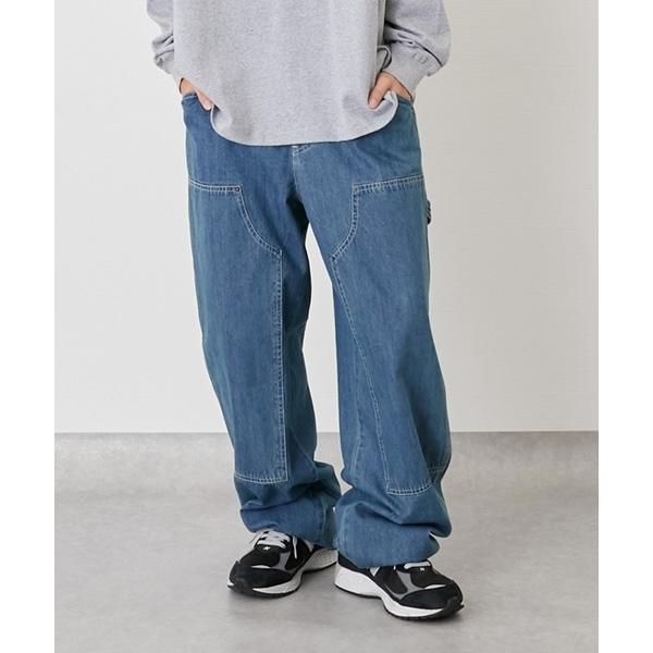 『セール実施中』ZOZO問い合わせ番号:98846601ショップ:GLAZOS，グラソスブランド:GLAZOS，グラソス商品名:デニム・ダブルニーペインターパンツカテゴリ:パンツ>その他パンツブランド品番:3753113素材:綿100...
