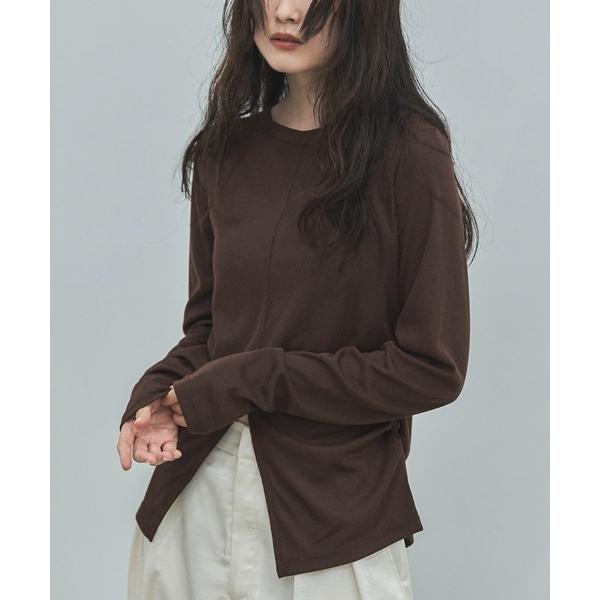 tシャツ センタースリットシアーロンTee レディース