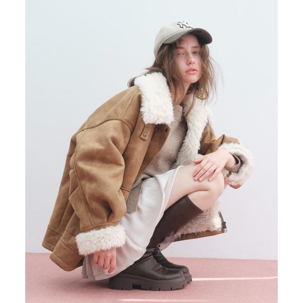 『セール実施中』ZOZO問い合わせ番号:98908807ショップ:Heather，ヘザーブランド:Heather，ヘザー商品名:【今季No.1！大注目の愛されアウター】ファーカラーBIGムートンジャケット　598821カテゴリ:ジャケット/...