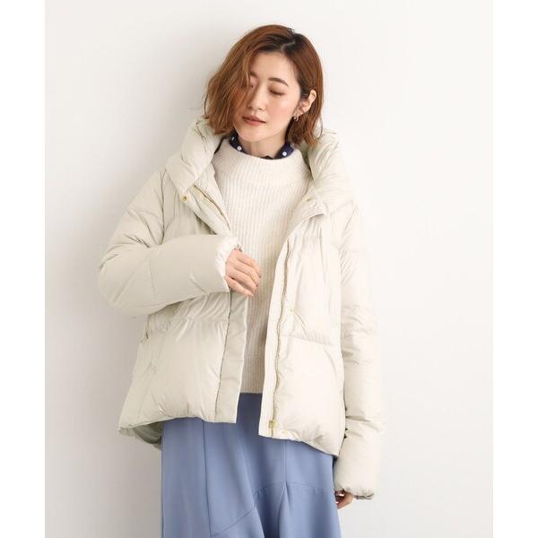 ダウンコート ダウンジャケット 「名品アウター／800FP・多機能」つつまれダウンショート レディース