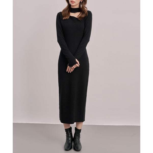 『タイムセール実施中』ZOZO問い合わせ番号:98910911ショップ:SAISON DE PAPILLON，セゾン ド パピヨンブランド:SAISON DE PAPILLON，セゾンドパピヨン商品名:レディース チョーカーネックニットロン...