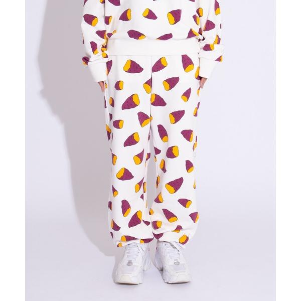 ZOZO問い合わせ番号:98911131ショップ:PUNYUS，プニュズブランド:PUNYUS，プニュズ商品名:【新サイズ】フード総柄スウェットパンツ（IMO）カテゴリ:パンツ>スウェットパンツブランド品番:PN16AW-077-4-...