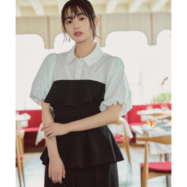 『タイムセール実施中』参考価格：15，950円発売時期：2024年04月コンディション：C（やや使用感あり）使用感があり、やや気になる傷や汚れがあるアイテムすそ周り：毛玉全体的：保管上のにおいがします。参考商品名：ベアペプラムパンツセットア...