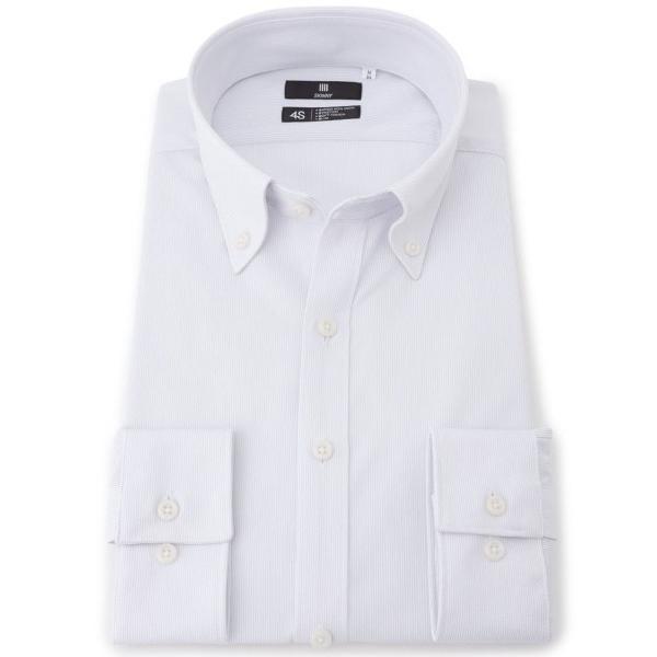 『セール実施中』ZOZO問い合わせ番号:98944799ショップ:SUIT SELECT，スーツセレクトブランド:SUIT SELECT，スーツセレクト商品名:【スーパーノンアイロン・ストレッチ・速乾】【長袖】【SKINNY】ボタンダウンカ...