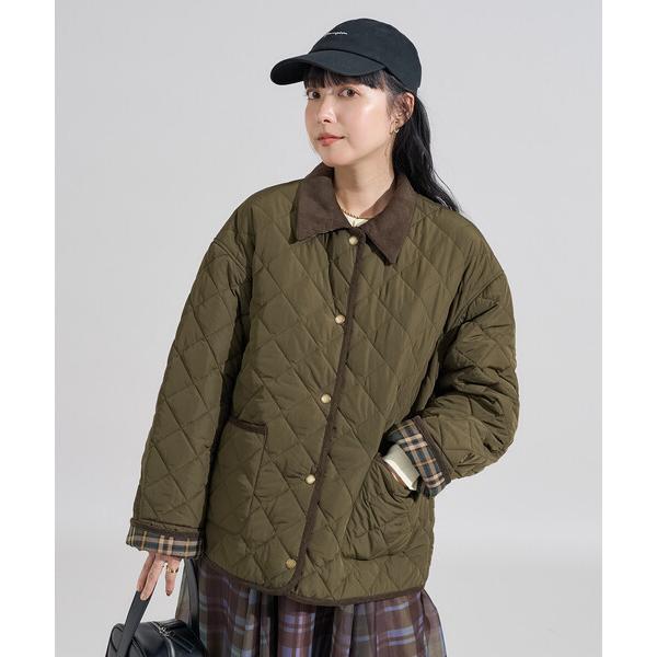 『タイムセール実施中』ZOZO問い合わせ番号:98946094ショップ:FREAK'S STORE，フリークスストアブランド:FREAK'S STORE，フリークスストア商品名:PRIMALOFT ダイヤキルト 襟付きミドルコート/プリマロ...