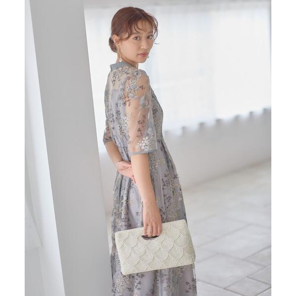 ZOZO問い合わせ番号:98946280ショップ:Andemiu，アンデミュウブランド:Andemiu，アンデミュウ商品名:フラワーシシュウドレス601512カテゴリ:ワンピース/ドレス>ドレスブランド品番:601512素材:（レース...