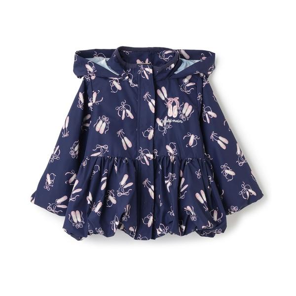 『セール実施中』ZOZO問い合わせ番号:98977143ショップ:petit main，プティマインブランド:petit main，プティマイン商品名:【撥水加工/洗える】ペプラムウィンブレカテゴリ:ジャケット/アウター>ナイロンジャ...