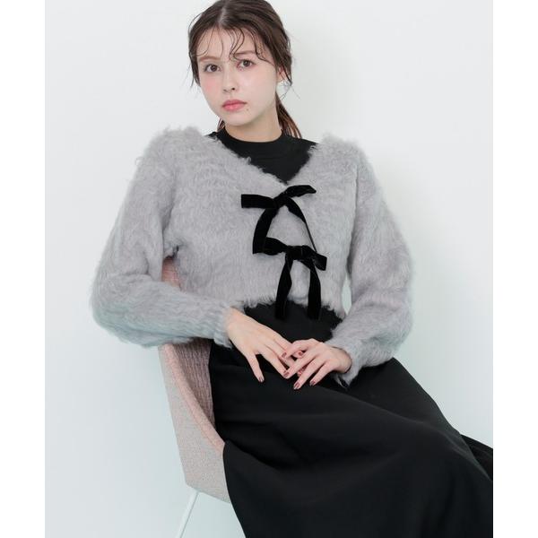 『セール実施中』ZOZO問い合わせ番号:98980068ショップ:JILL by JILL STUART，ジル バイ ジル スチュアートブランド:JILL by JILL STUART，ジルバイジルスチュアート商品名:◇ 起毛カーデニットワ...