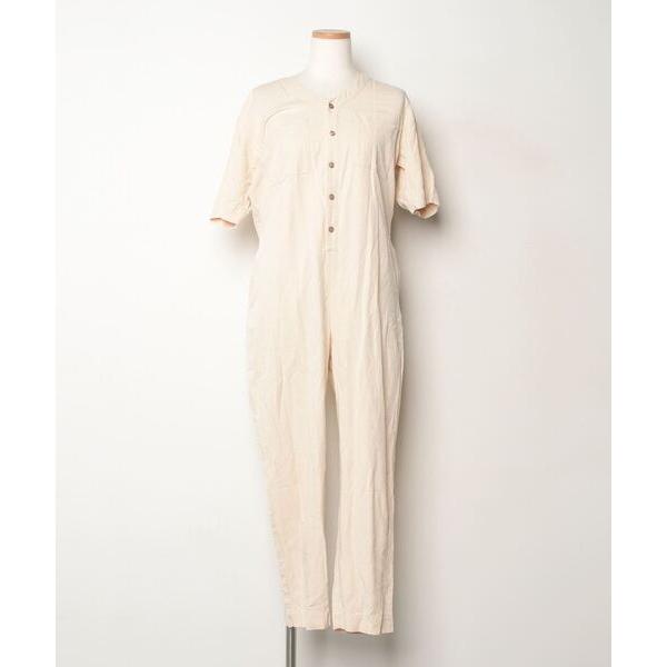 『セール実施中』参考価格：9，350円発売時期：2021年04月コンディション：C（やや使用感あり）使用感があり、やや気になる傷や汚れがあるアイテム前身頃：汚れ付属品：インナー参考商品名：UR Lab.　Vネックオールインワン参考品番：NL...