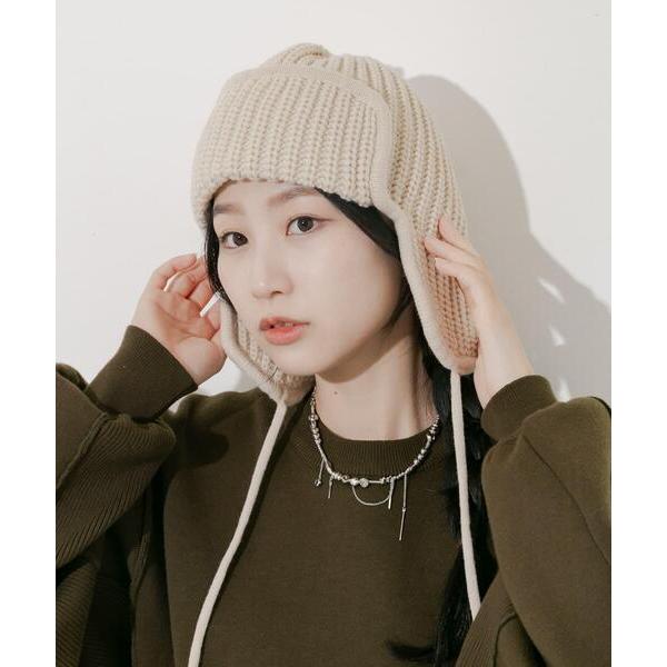 ZOZO問い合わせ番号:99012313ショップ:URBAN RESEARCH，アーバンリサーチブランド:SMELLY，スメリー商品名:リブニットフライトキャップカテゴリ:帽子>ニットキャップ/ビーニーブランド品番:SMA6-2CA0...