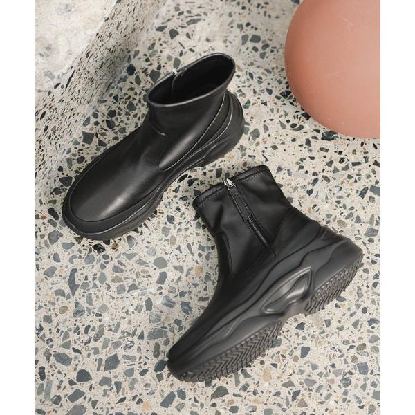 『セール実施中』ZOZO問い合わせ番号:99012918ショップ:GLOBAL WORK，グローバルワークブランド:GLOBAL WORK，グローバルワーク商品名:エアかる晴雨兼用ボリュームソールブーツ/580977カテゴリ:シューズ&gt...