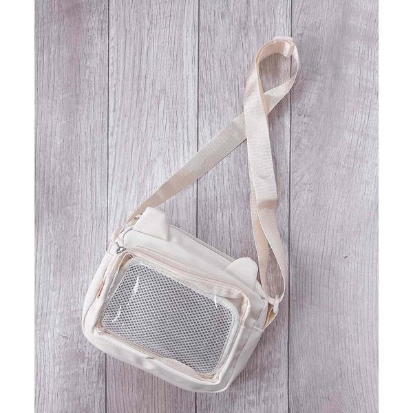 『タイムセール実施中』ZOZO問い合わせ番号:99014388ショップ:VIBGYOR，ヴィブジョーブランド:VIBGYOR，ヴィブジョー商品名:lulunoix/ねこみみクリアショルダーバッグ N15436カテゴリ:バッグ>ショルダ...