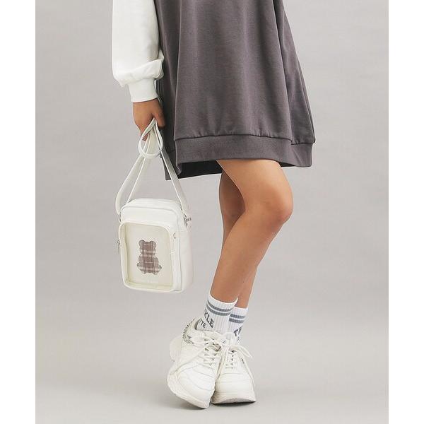 『タイムセール実施中』ZOZO問い合わせ番号:99014495ショップ:PINK-latte，ピンク ラテブランド:PINK-latte，ピンクラテ商品名:クマチェックショルダーカテゴリ:バッグ>ショルダーバッグブランド品番:320-...