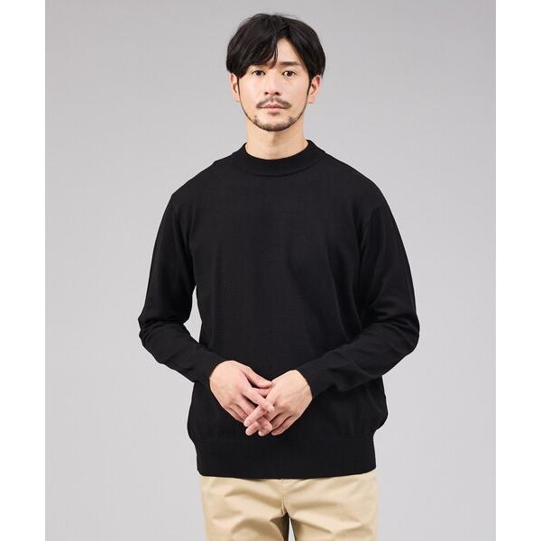 ZOZO問い合わせ番号:99017847ショップ:ABAHOUSE，アバハウスブランド:ABAHOUSE GRAY，アバハウスグレイ商品名:【カシミヤタッチ】ハイゲージ モックネック ニットカテゴリ:トップス>ニット/セーターブランド...