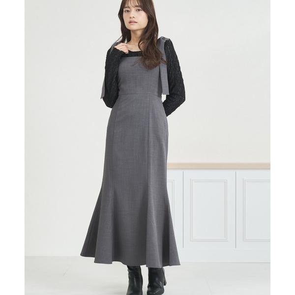 『タイムセール実施中』ZOZO問い合わせ番号:99018422ショップ:MISCH MASCH，ミッシュ マッシュブランド:MISCH MASCH，ミッシュマッシュ商品名:WEB限定 2025秋冬新作 バックレースアップキャミワンピースカテ...