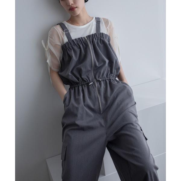 『セール実施中』参考価格：9，350円発売時期：2024年02月コンディション：B（目立つ使用感なし）使用感が少ない、または気にならないアイテム全体的：色あせ参考商品名：フロントZIPベアオールインワン参考品番：VCTNY0224003【商...