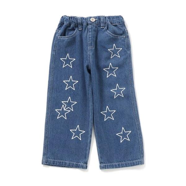 『セール実施中』ZOZO問い合わせ番号:99049300ショップ:F.O.Online Store，エフオーオンラインストアブランド:BREEZE，ブリーズ商品名:【ジュニア対応】チェーン刺繍ワイドデニムパンツカテゴリ:パンツ>デニム...