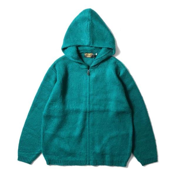 パーカー UNIVERD72 モヘアタッチZIPパーカー メンズ レディース